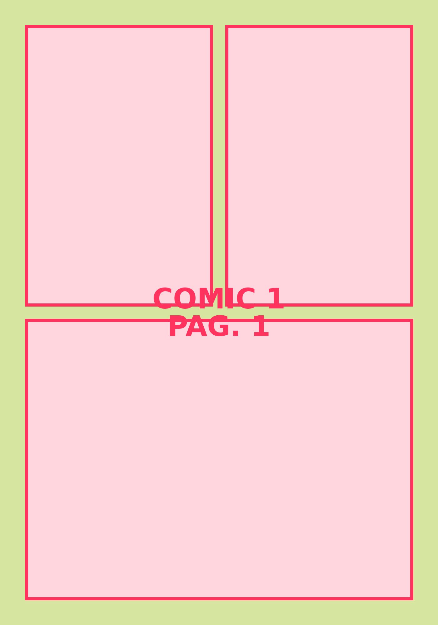 Comics — Comic 1, pagina 1